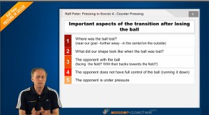 Soccer Tactics - Counter Pressing - Transition