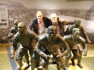 Ralf Peter and Peter Schreiner at the sports museum of Indianapolis