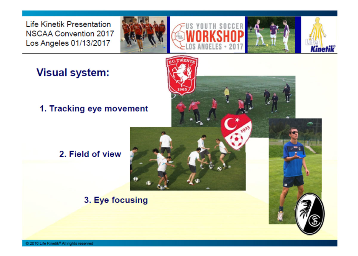 Life Kinetik with Horst Lutz at the NSCAA Convention - Soccer-Coaches