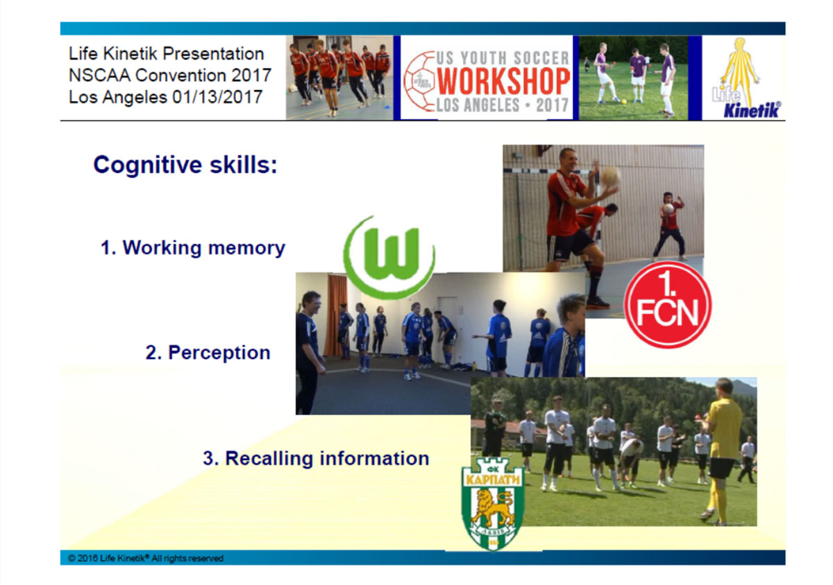 Life Kinetik with Horst Lutz at the NSCAA Convention - Soccer-Coaches