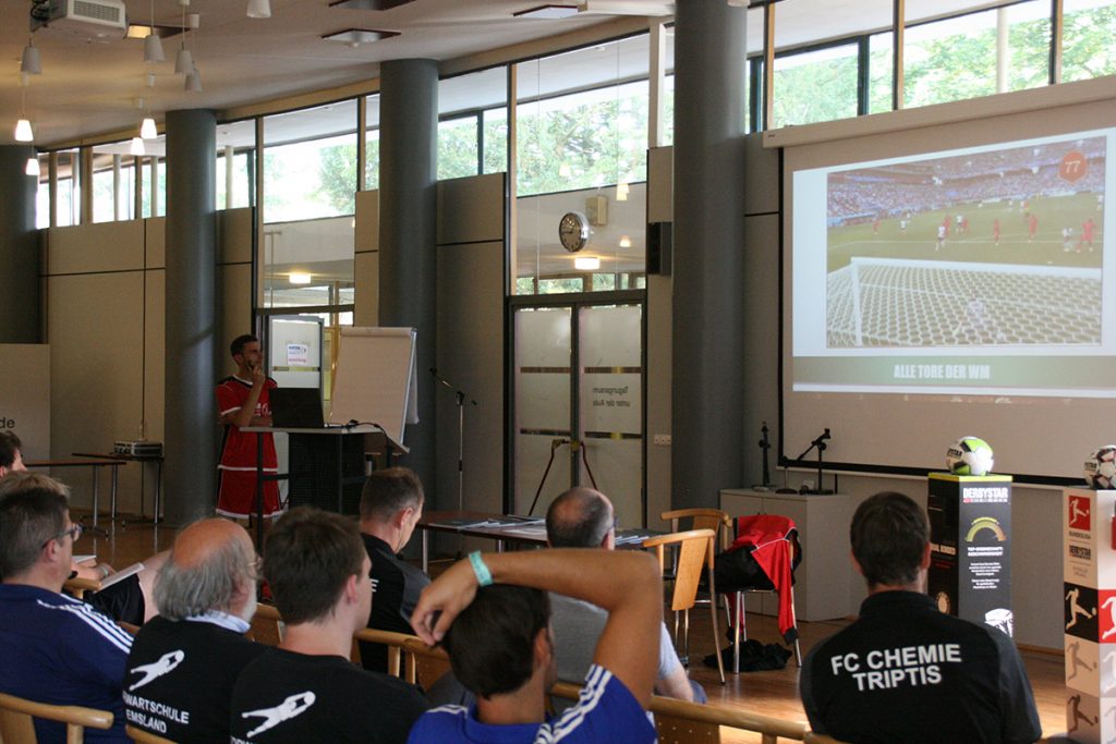 Christian Lasch (DFB presenter, F. Düsseldorf) analysed the World Cup goalkeeping situations