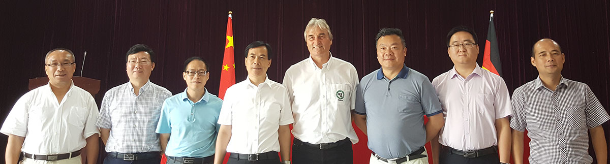 At the end all were happy to start the cooperation between Yiwu - Hireal and Institute for Youth Soccer Germany.